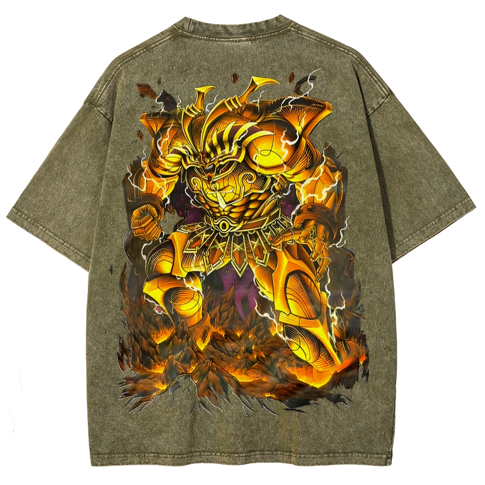 Yu-Gi-Oh! Unisex Fit Washed T-Shirt 2503012057