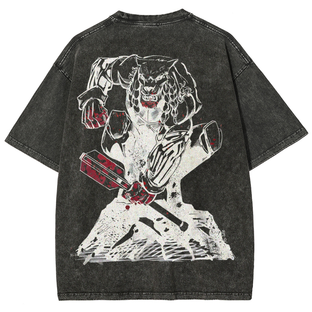 Invincible Unisex Fit Washed T-Shirt 2503012630