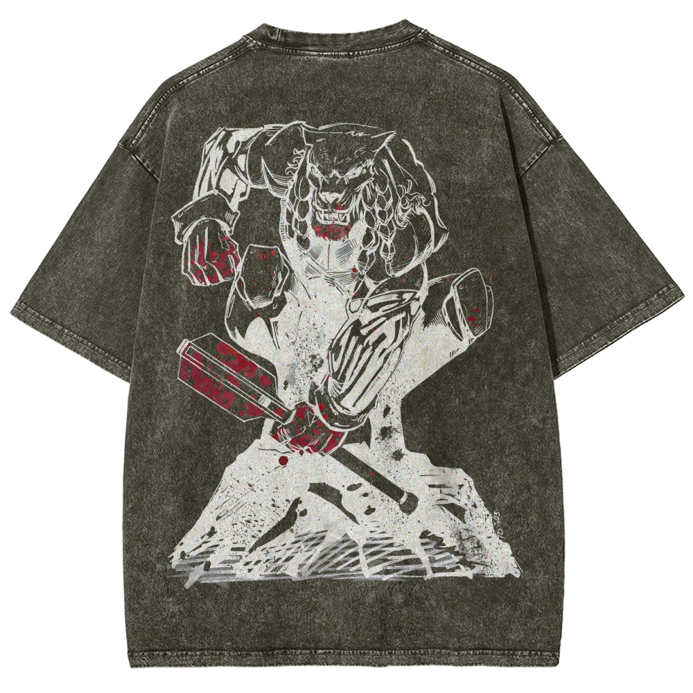 Invincible Unisex Fit Washed T-Shirt 2503012630