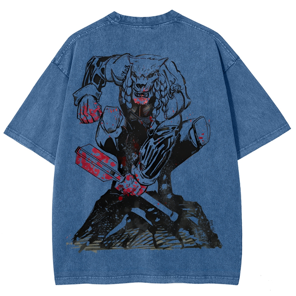 Invincible Unisex Fit Washed T-Shirt 2503012630