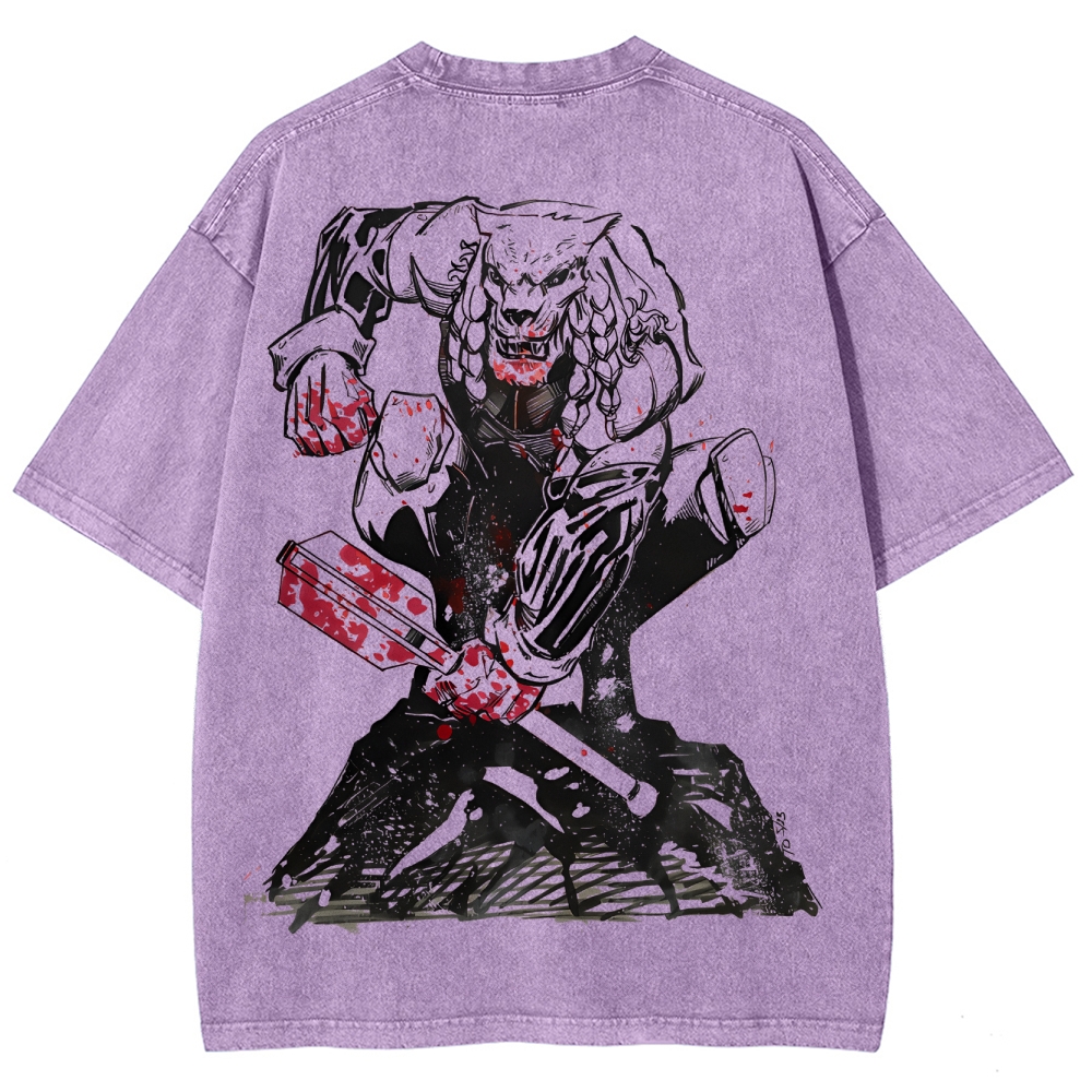 Invincible Unisex Fit Washed T-Shirt 2503012630