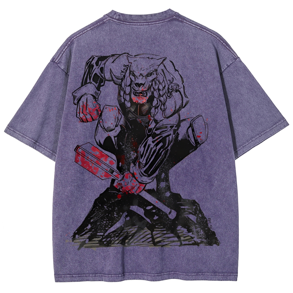 Invincible Unisex Fit Washed T-Shirt 2503012630