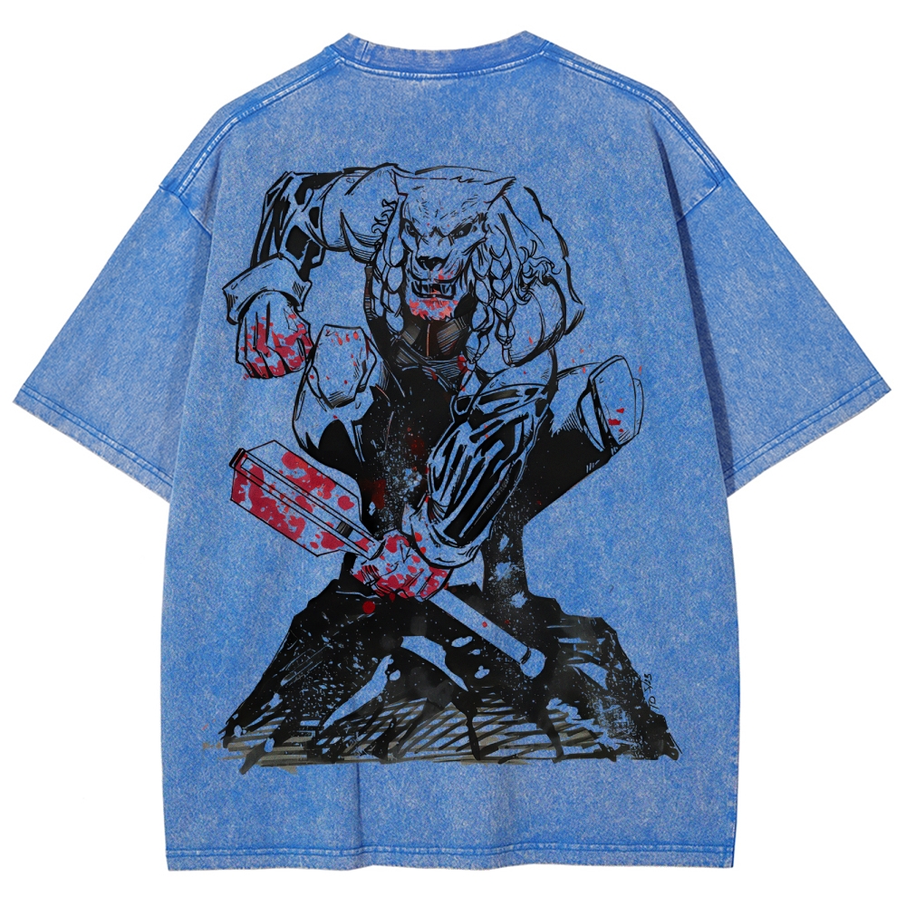 Invincible Unisex Fit Washed T-Shirt 2503012630