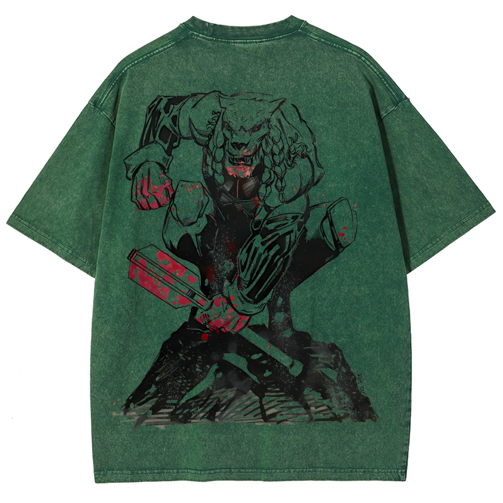 Invincible Unisex Fit Washed T-Shirt 2503012630