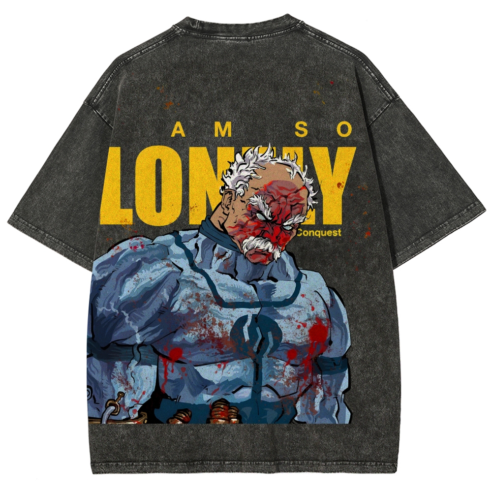 Invincible Unisex Fit Washed T-Shirt 2503012631