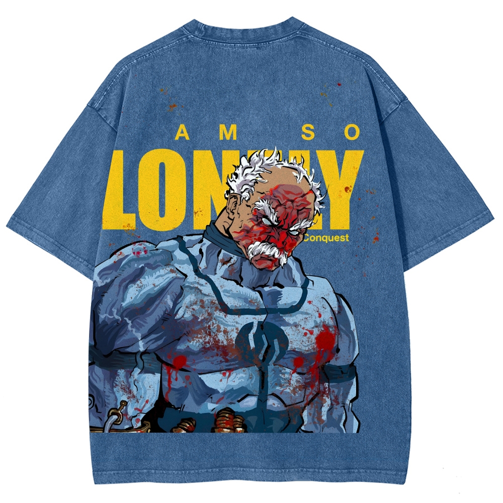 Invincible Unisex Fit Washed T-Shirt 2503012631