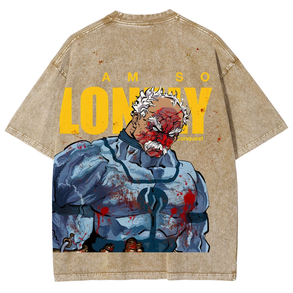 Invincible Unisex Fit Washed T-Shirt 2503012631