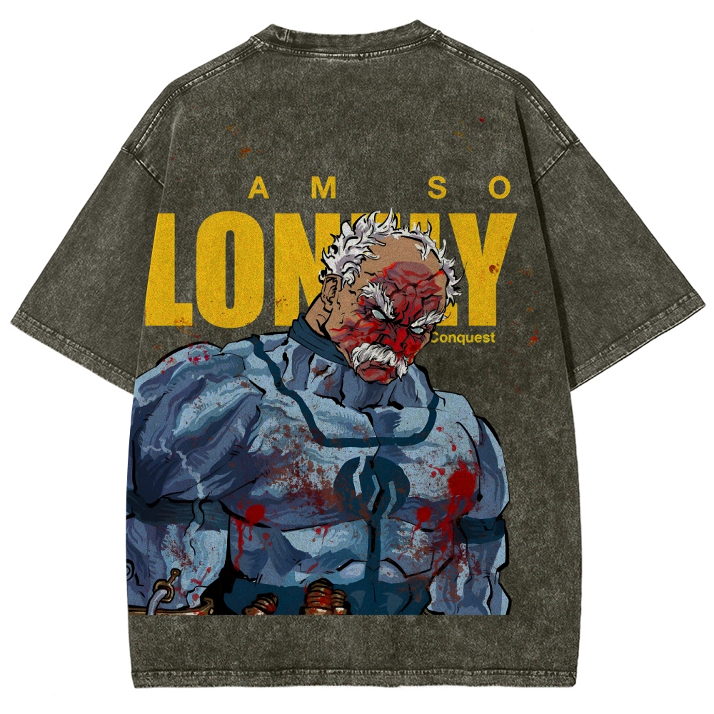 Invincible Unisex Fit Washed T-Shirt 2503012631