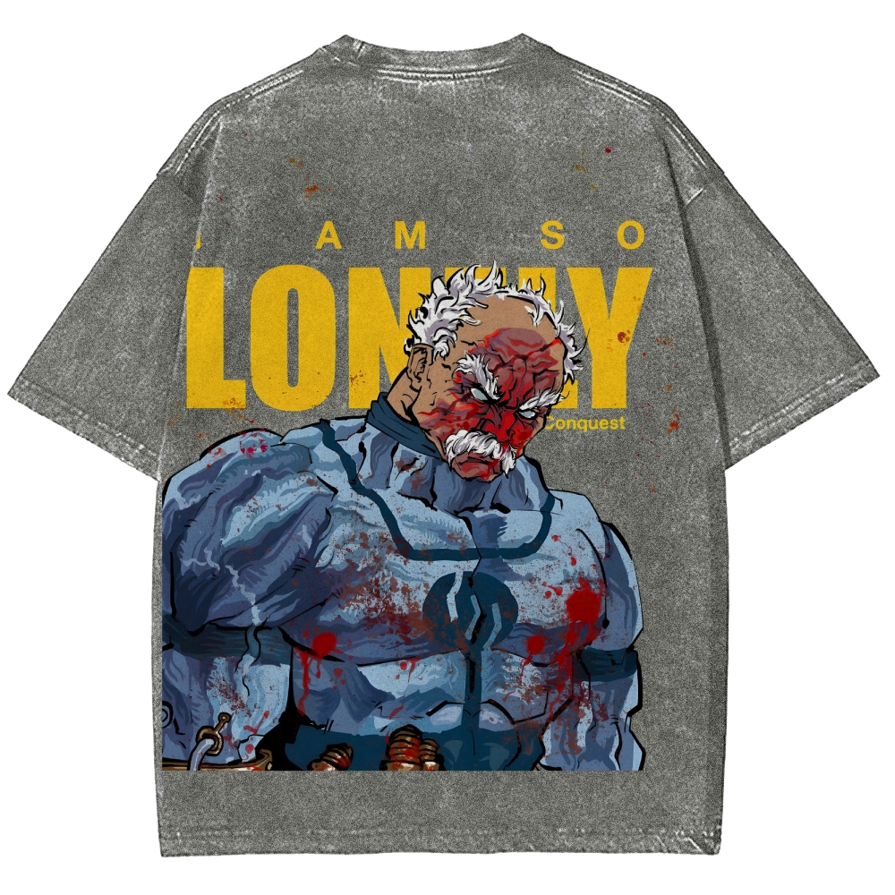 Invincible Unisex Fit Washed T-Shirt 2503012631