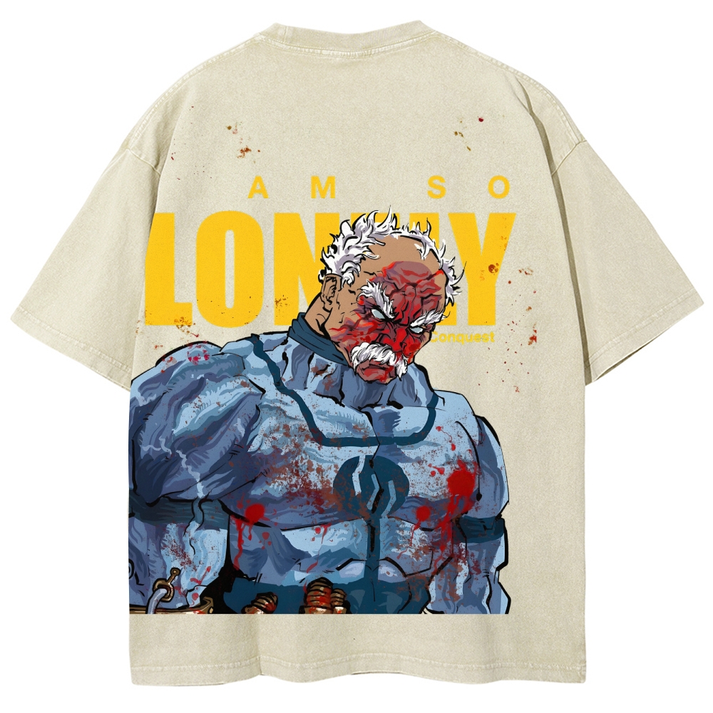 Invincible Unisex Fit Washed T-Shirt 2503012631