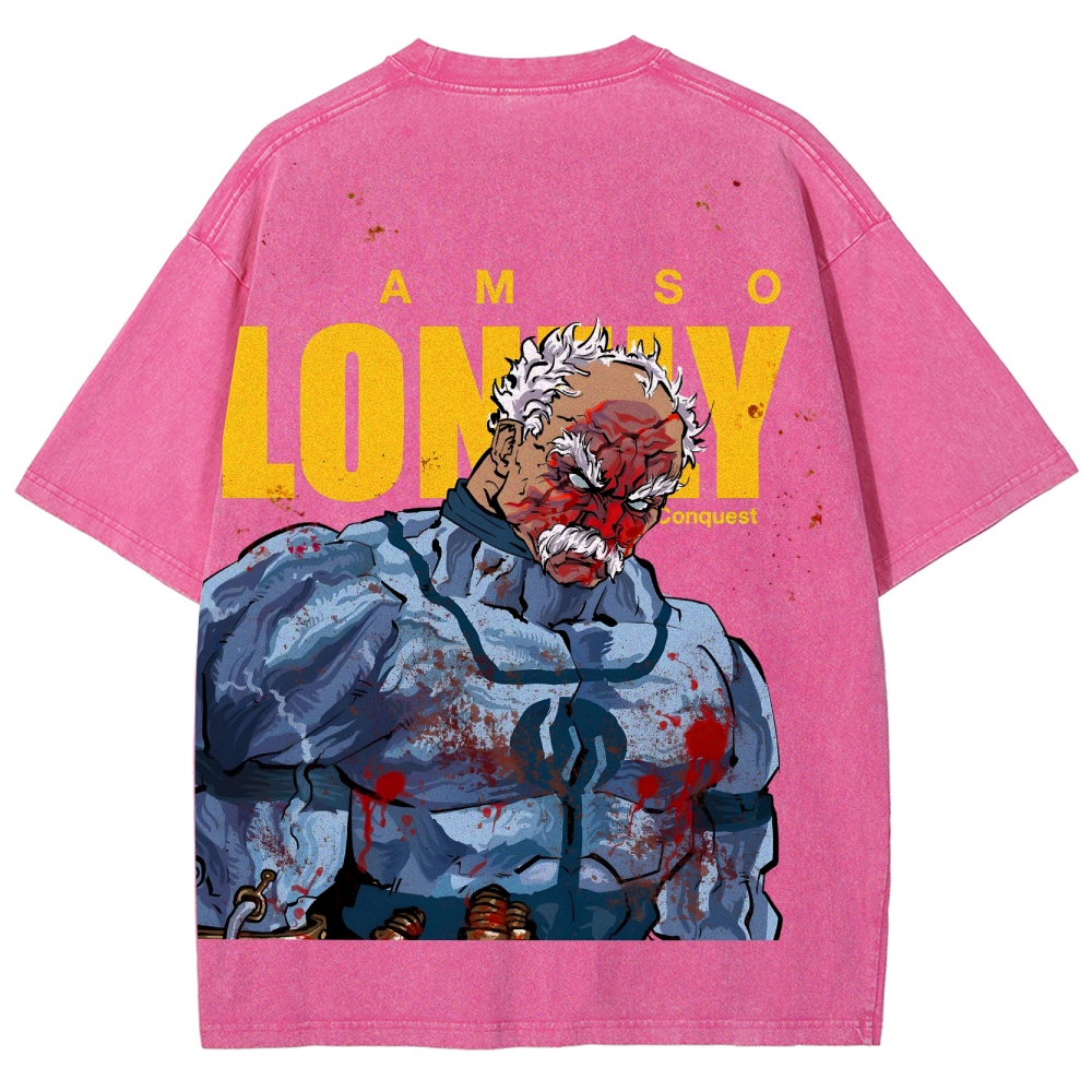 Invincible Unisex Fit Washed T-Shirt 2503012631