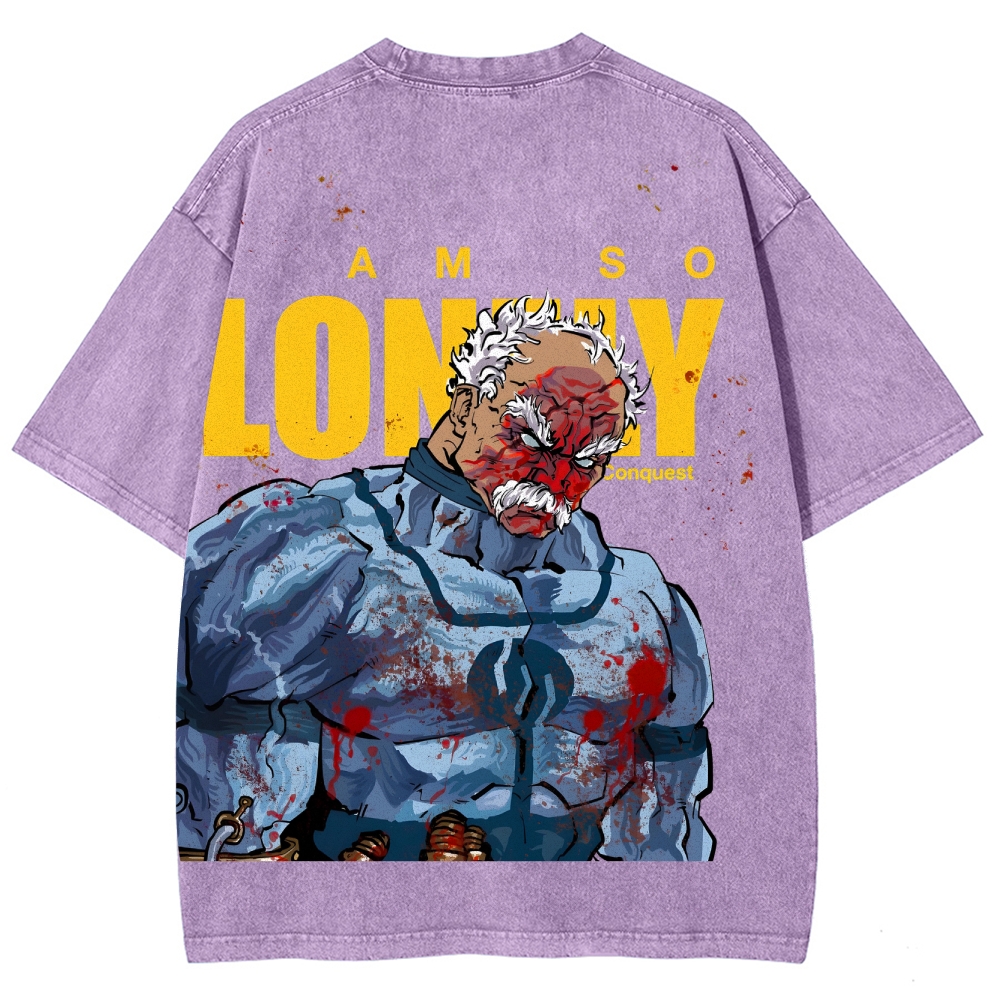 Invincible Unisex Fit Washed T-Shirt 2503012631