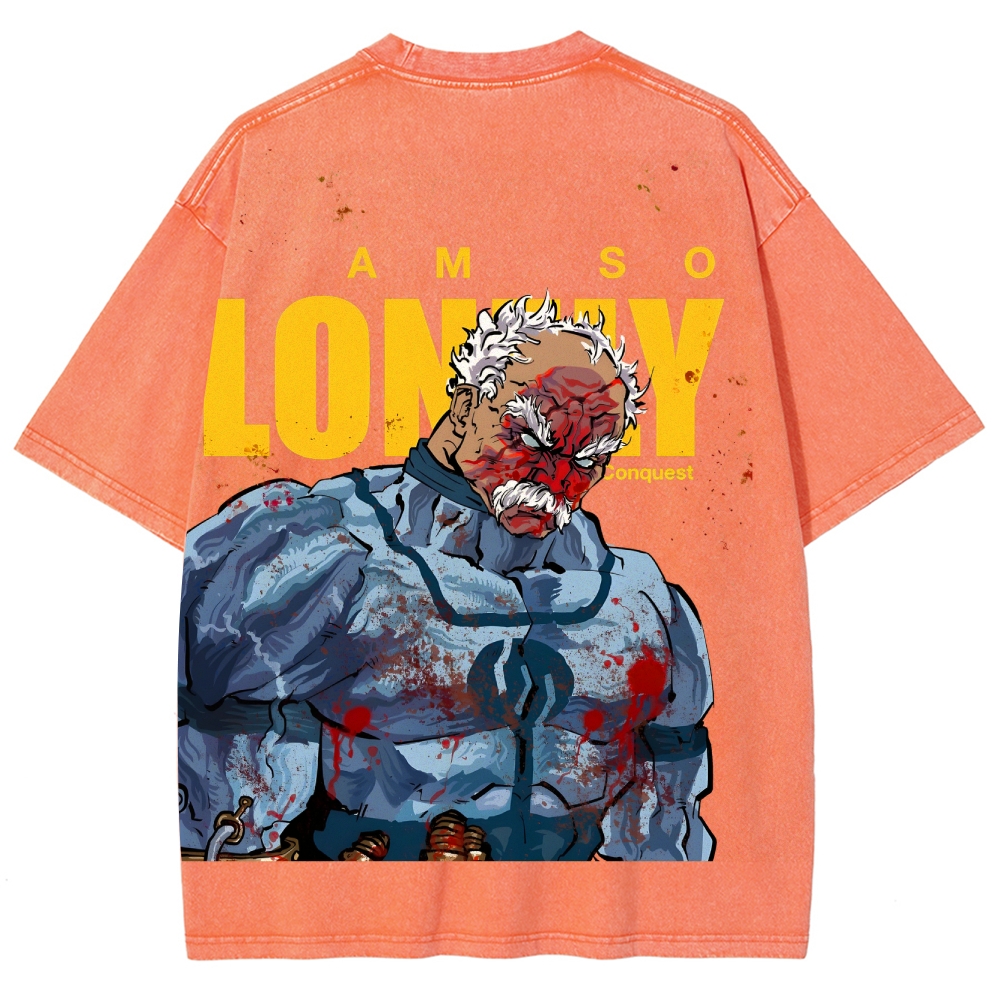 Invincible Unisex Fit Washed T-Shirt 2503012631