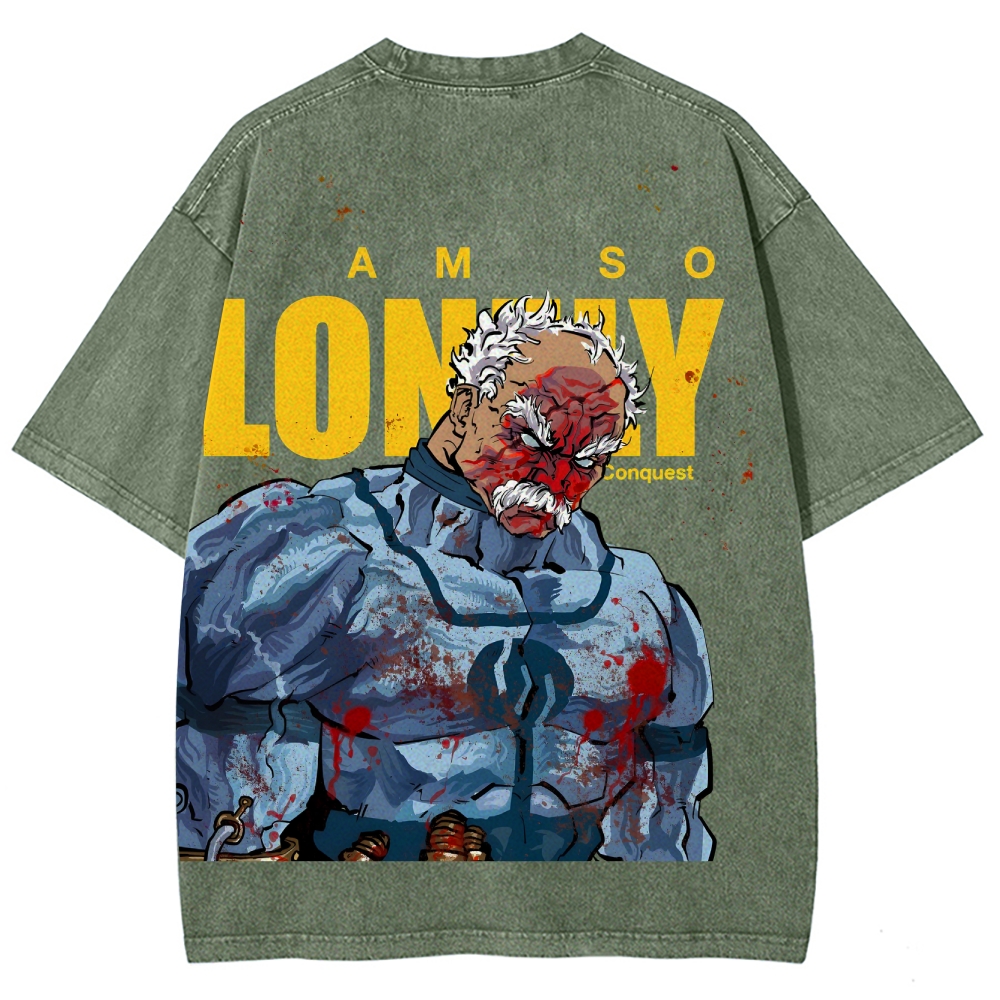 Invincible Unisex Fit Washed T-Shirt 2503012631