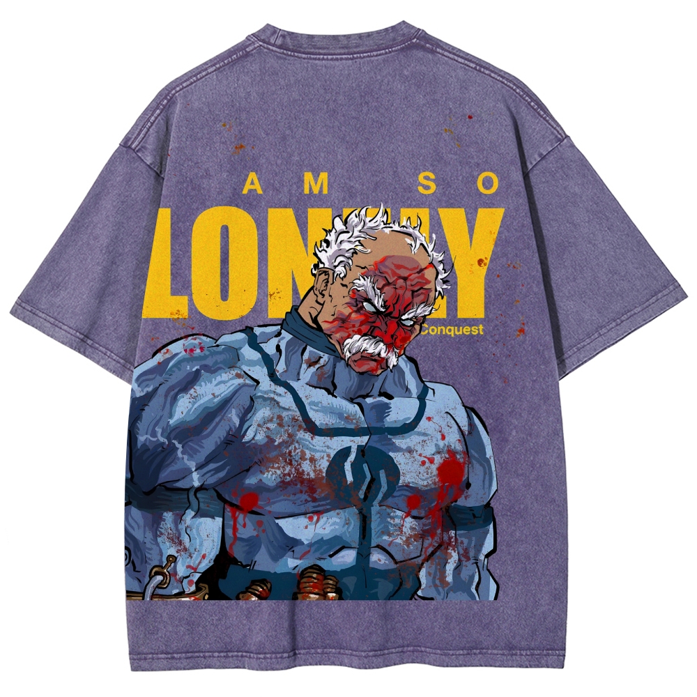 Invincible Unisex Fit Washed T-Shirt 2503012631