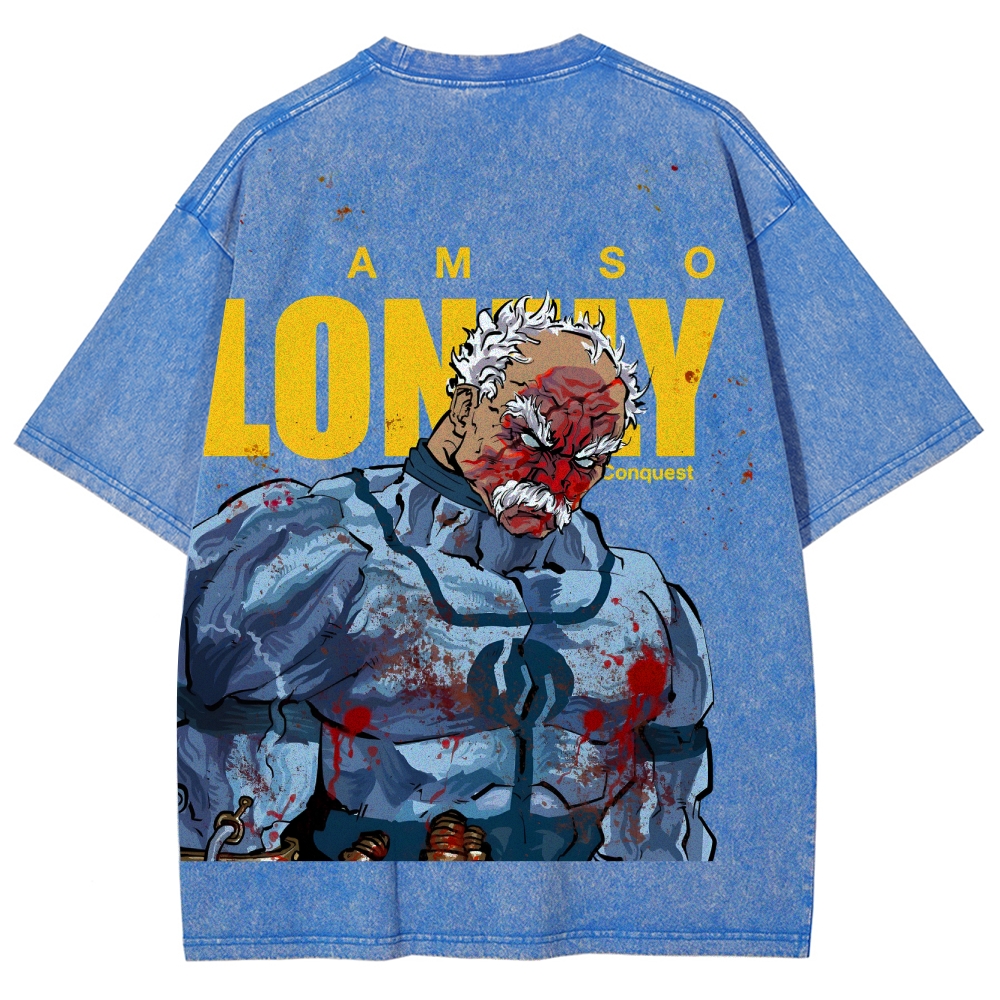 Invincible Unisex Fit Washed T-Shirt 2503012631