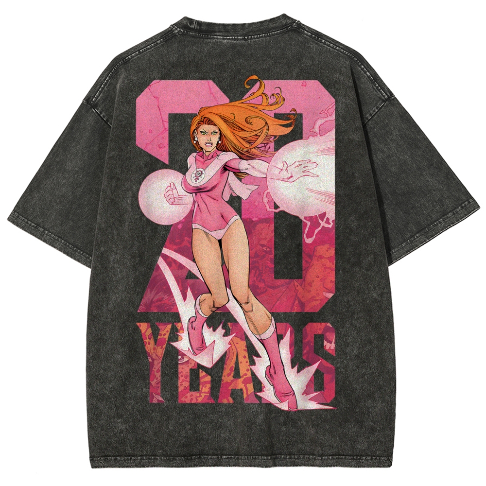 Invincible Unisex Fit Washed T-Shirt 2503012632