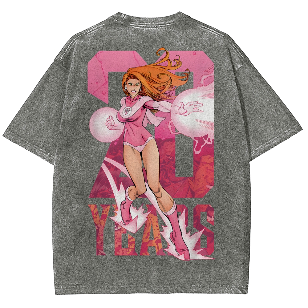 Invincible Unisex Fit Washed T-Shirt 2503012632