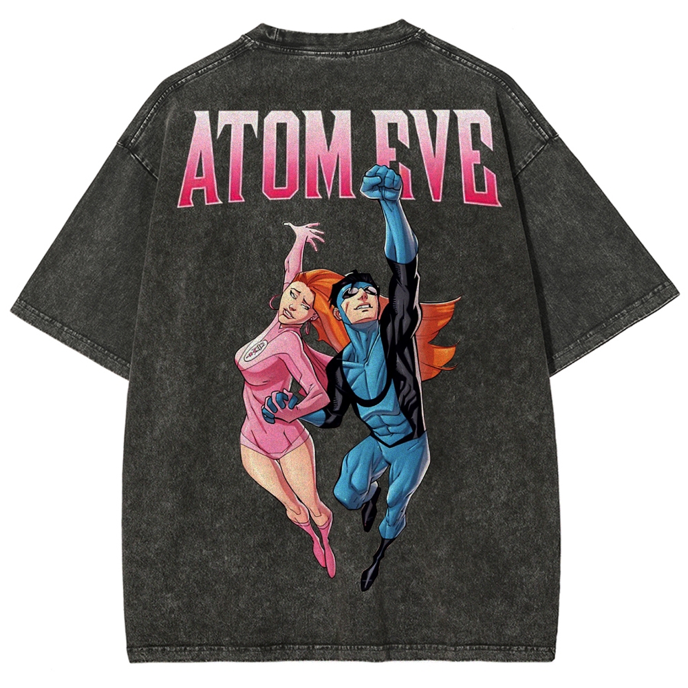 Invincible Unisex Fit Washed T-Shirt 2503012633