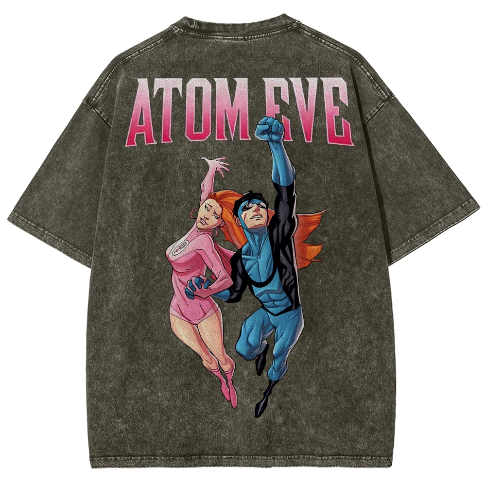 Invincible Unisex Fit Washed T-Shirt 2503012633