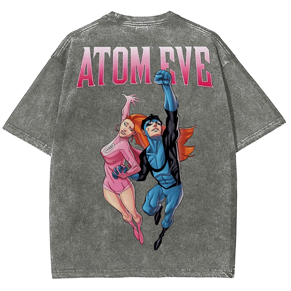 Invincible Unisex Fit Washed T-Shirt 2503012633