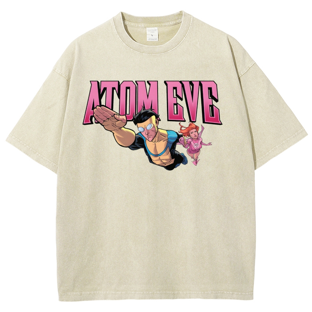 Invincible Unisex Fit Washed T-Shirt 2503012633