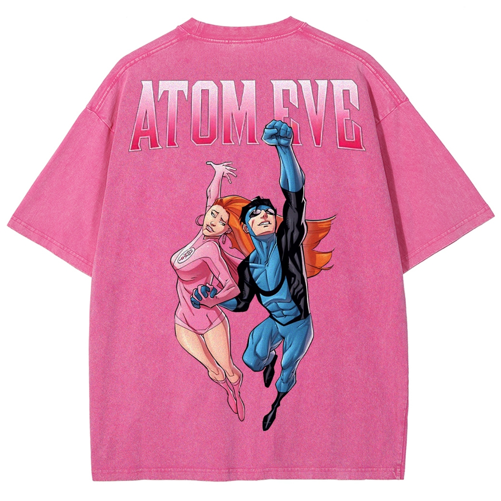 Invincible Unisex Fit Washed T-Shirt 2503012633