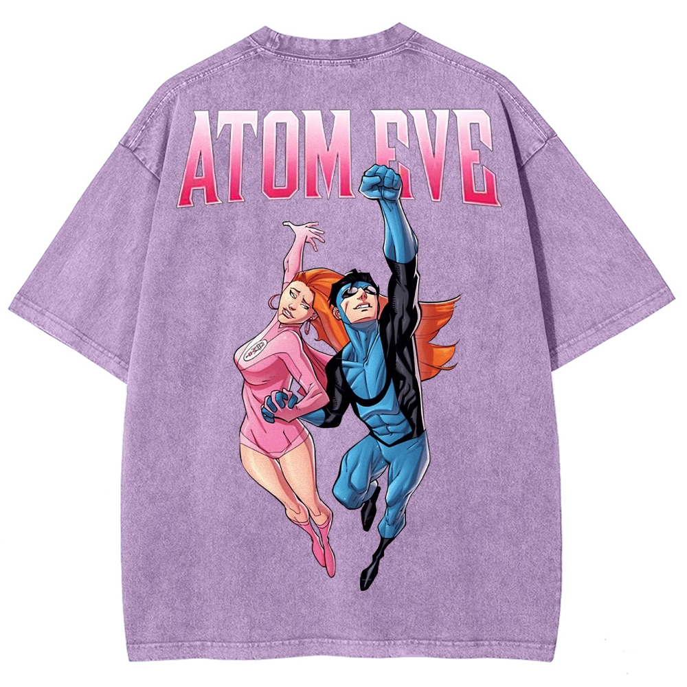 Invincible Unisex Fit Washed T-Shirt 2503012633