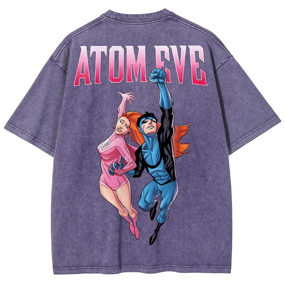 Invincible Unisex Fit Washed T-Shirt 2503012633