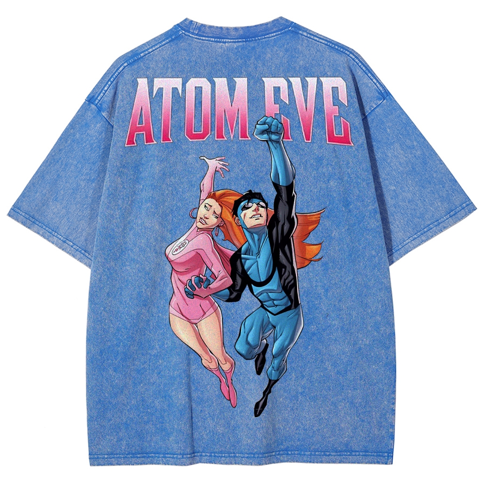 Invincible Unisex Fit Washed T-Shirt 2503012633