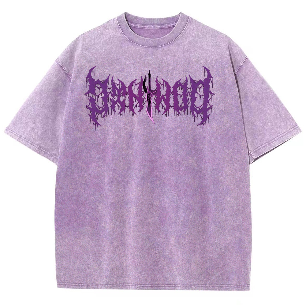 Solo-Leveling Unisex Fit Washed T-Shirt 2503012789