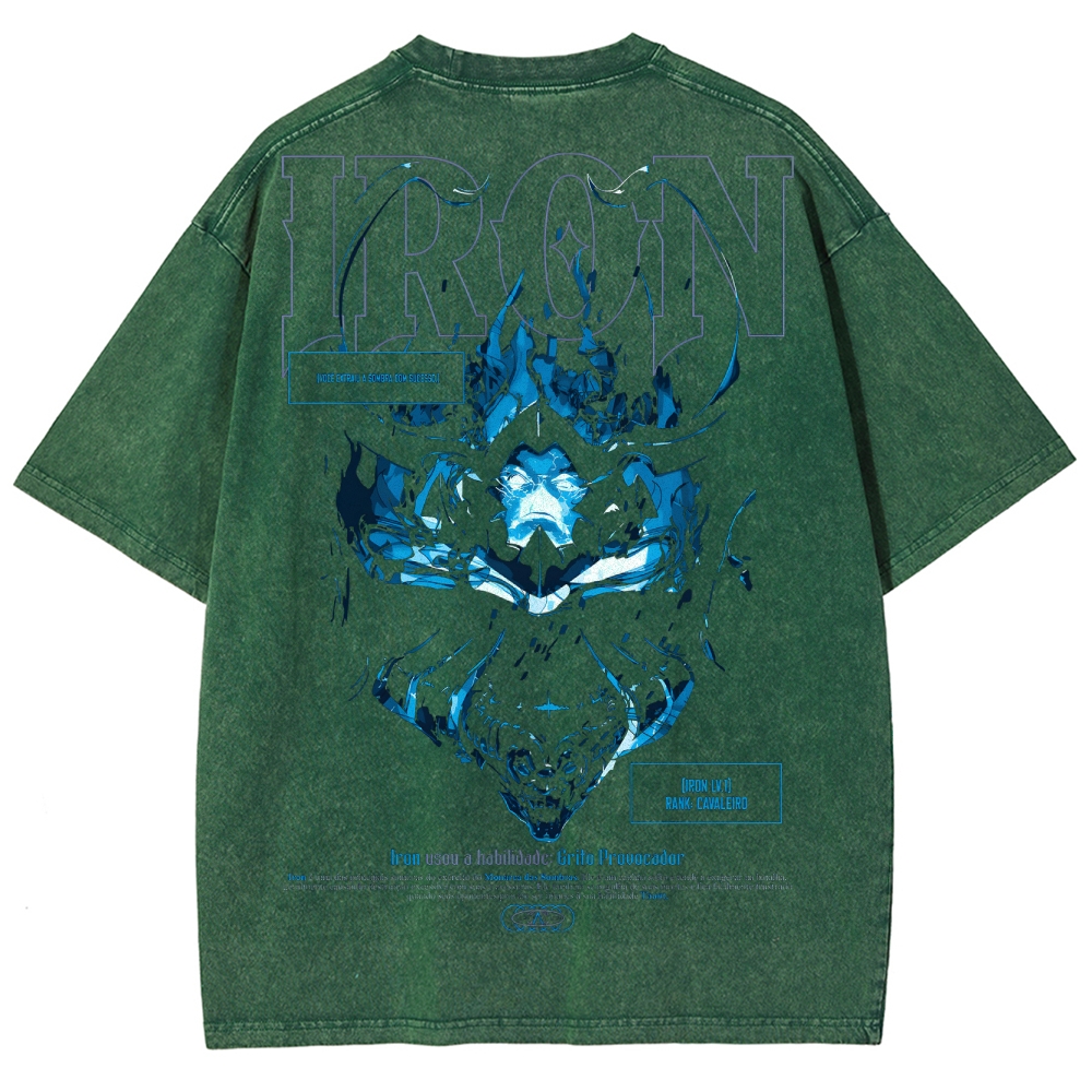 Solo-Leveling Unisex Fit Washed T-Shirt 2503012793