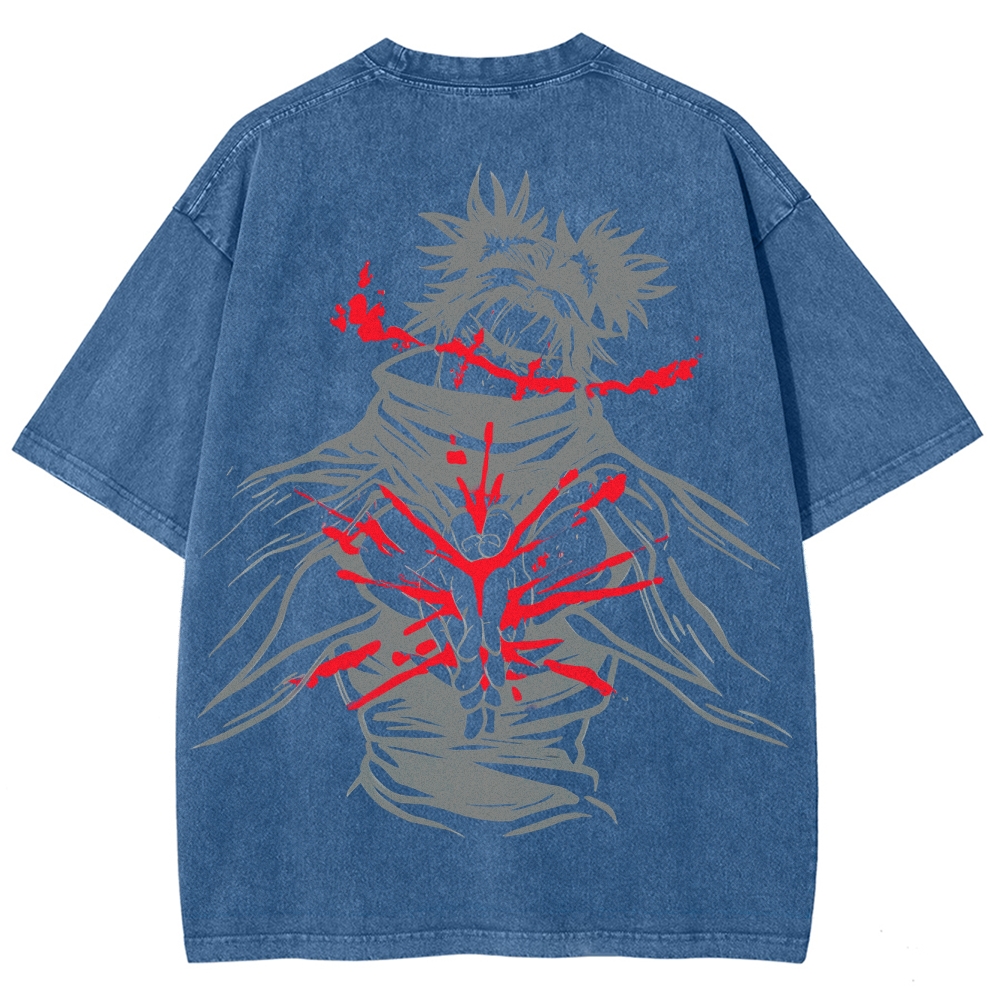 Jujutsu Kaisen CHOSO Unisex Fit Washed T-Shirt 2504001128