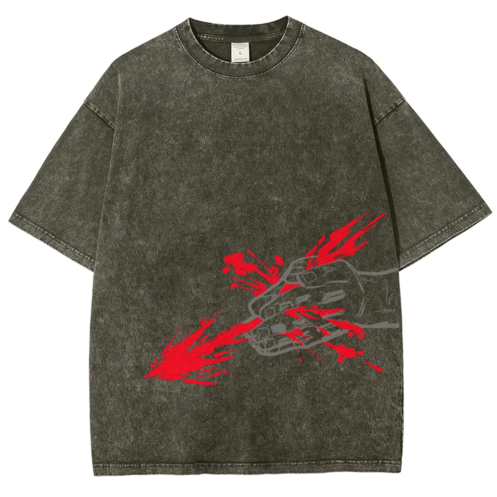 Jujutsu Kaisen CHOSO Unisex Fit Washed T-Shirt 2504001128