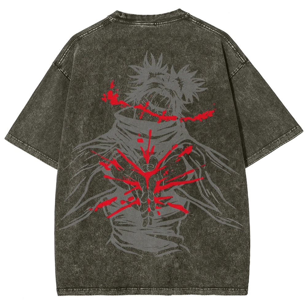 Jujutsu Kaisen CHOSO Unisex Fit Washed T-Shirt 2504001128