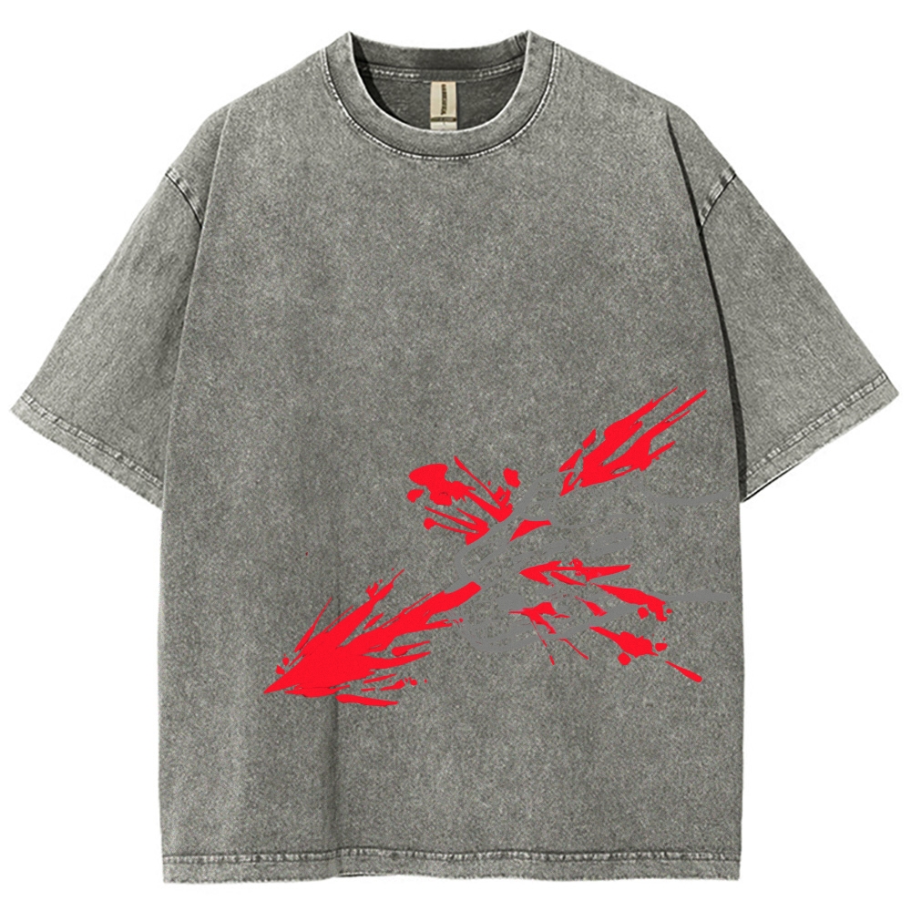 Jujutsu Kaisen CHOSO Unisex Fit Washed T-Shirt 2504001128