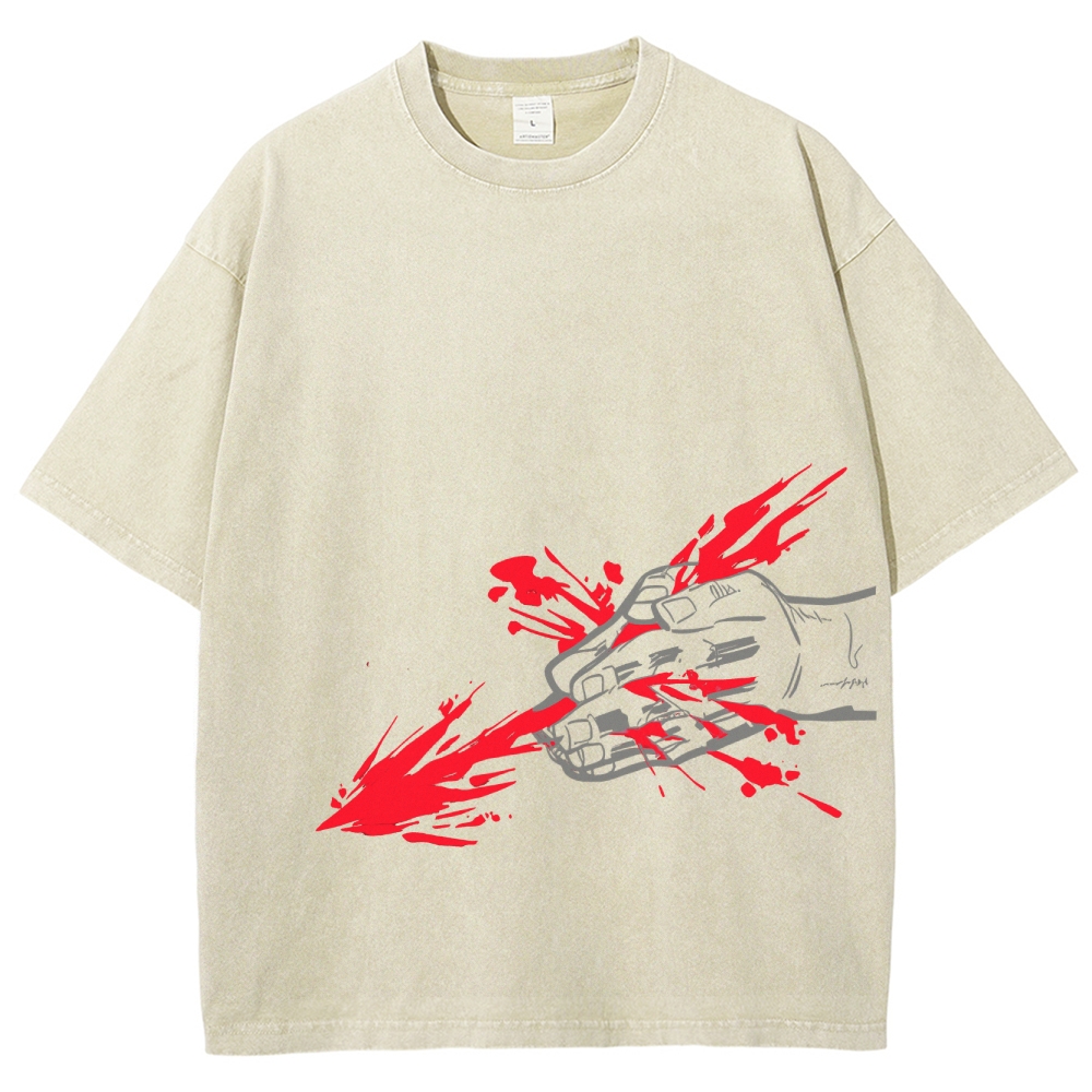 Jujutsu Kaisen CHOSO Unisex Fit Washed T-Shirt 2504001128