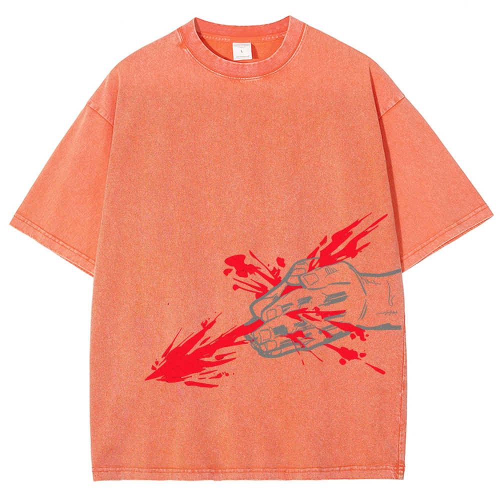 Jujutsu Kaisen CHOSO Unisex Fit Washed T-Shirt 2504001128