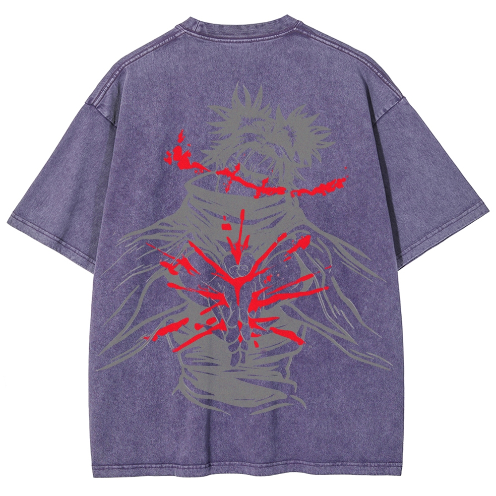 Jujutsu Kaisen CHOSO Unisex Fit Washed T-Shirt 2504001128