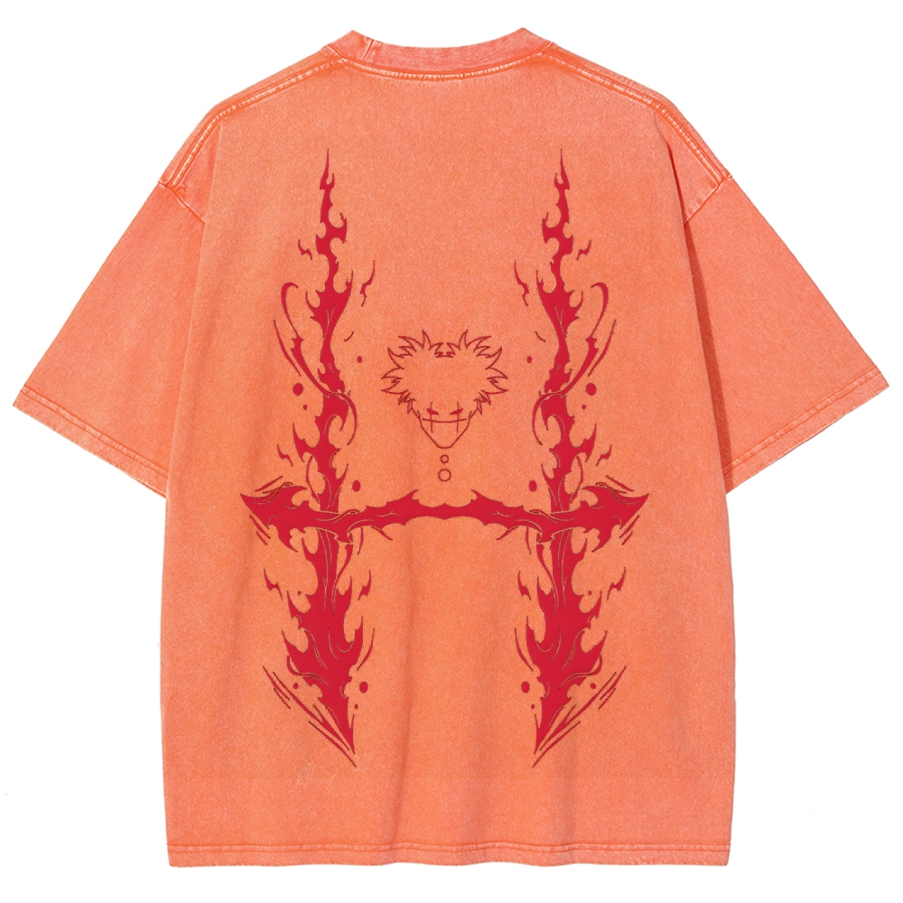 Jujutsu Kaisen CHOSO Unisex Fit Washed T-Shirt 2504001160