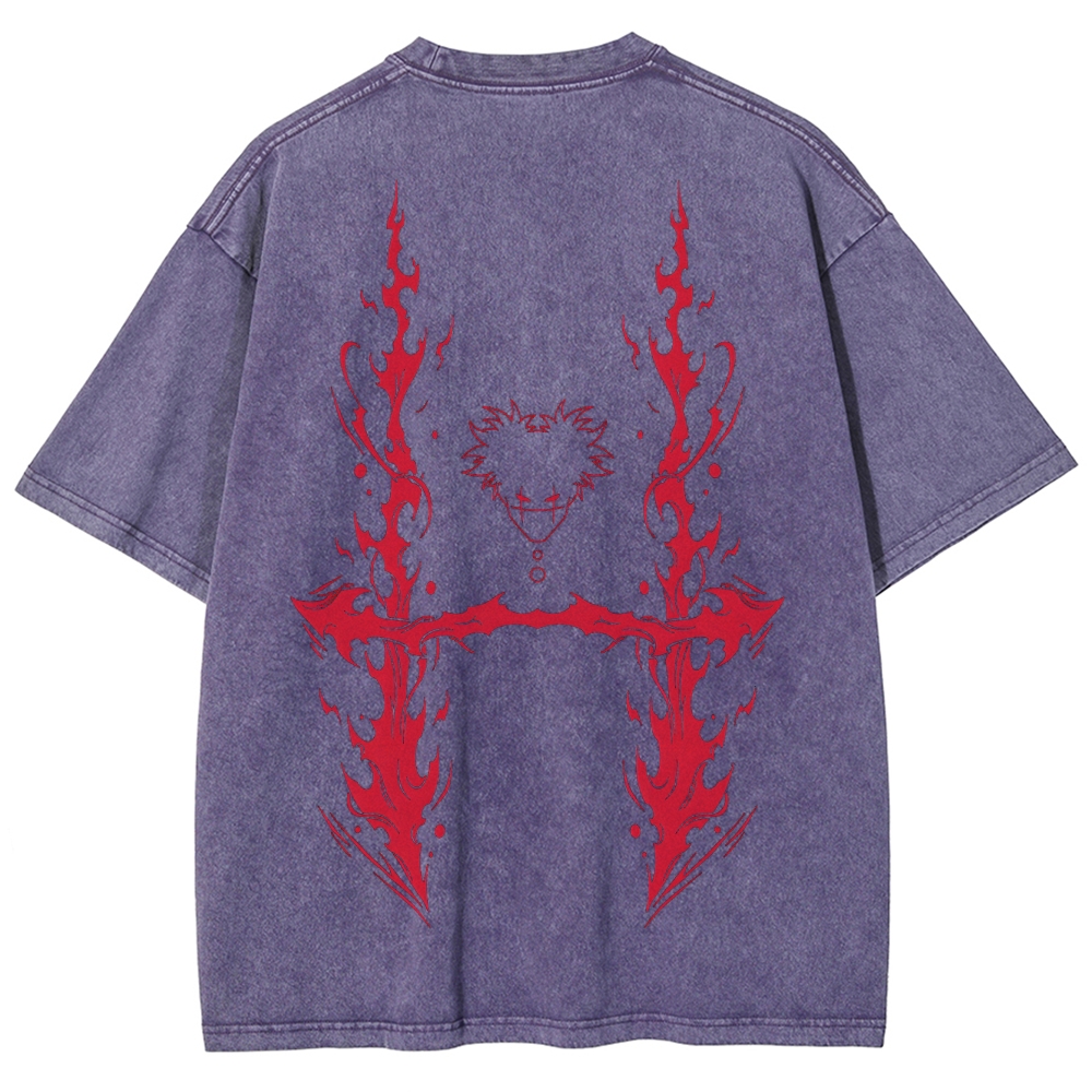Jujutsu Kaisen CHOSO Unisex Fit Washed T-Shirt 2504001160
