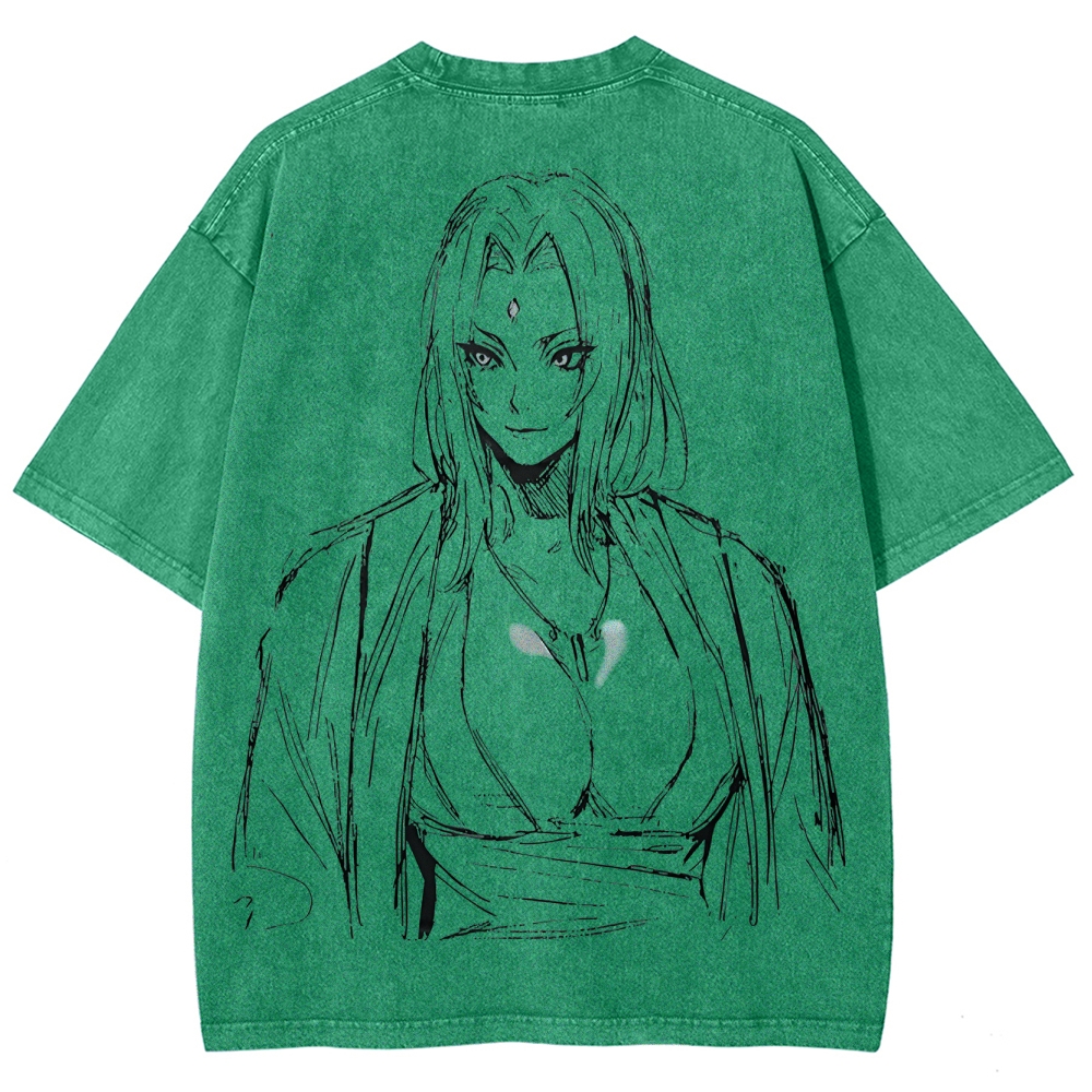 Naruto Unisex Fit Washed T-Shirt 2504009774