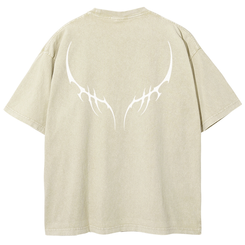 Black Clover Unisex Fit Washed T-Shirt 2504009797