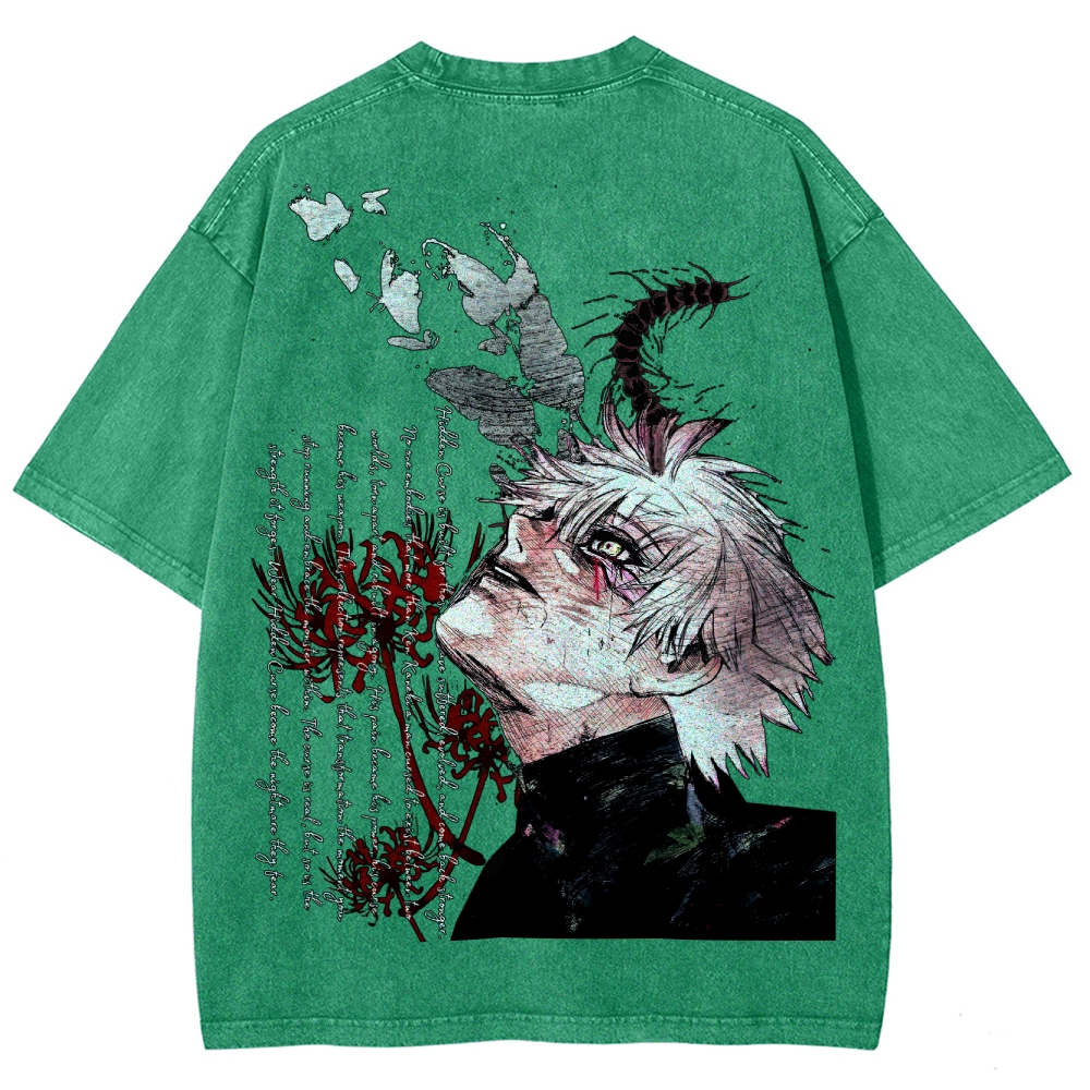 Tokyo Ghoul Unisex Fit Washed T-Shirt 2505002567