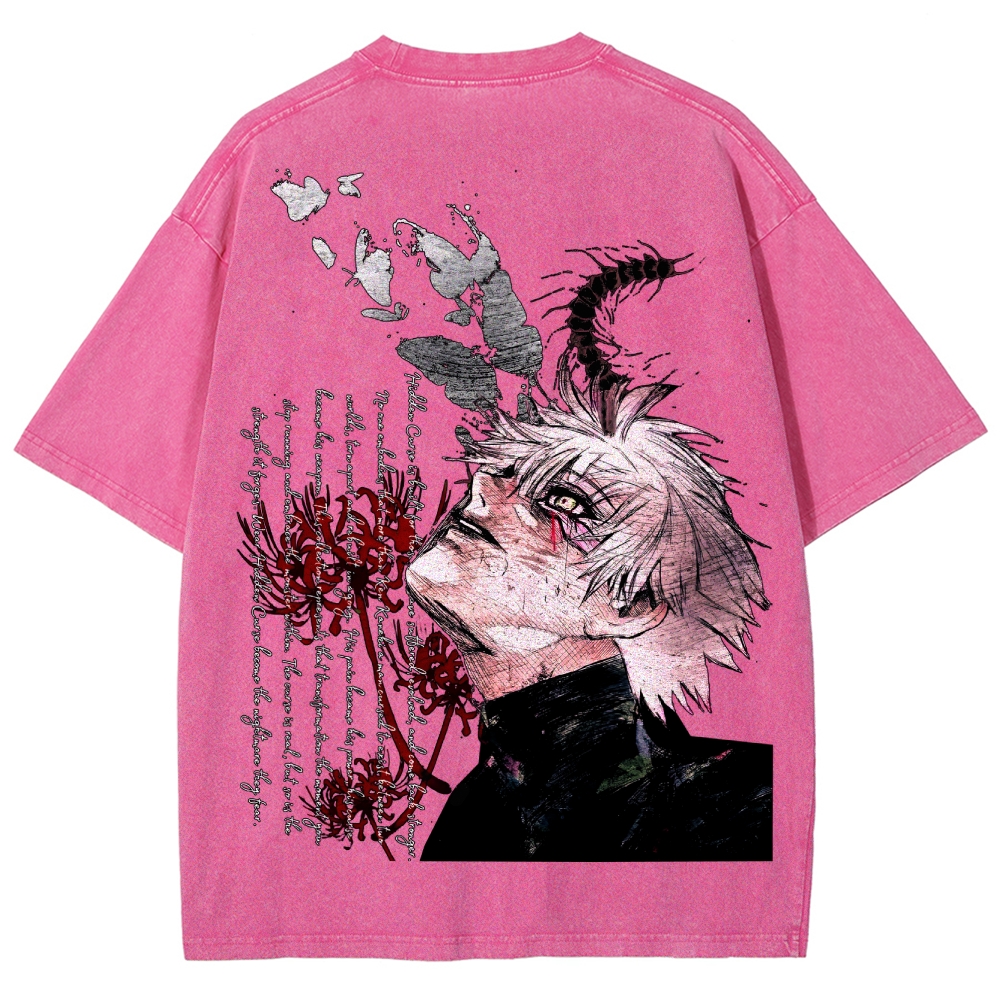 Tokyo Ghoul Unisex Fit Washed T-Shirt 2505002567