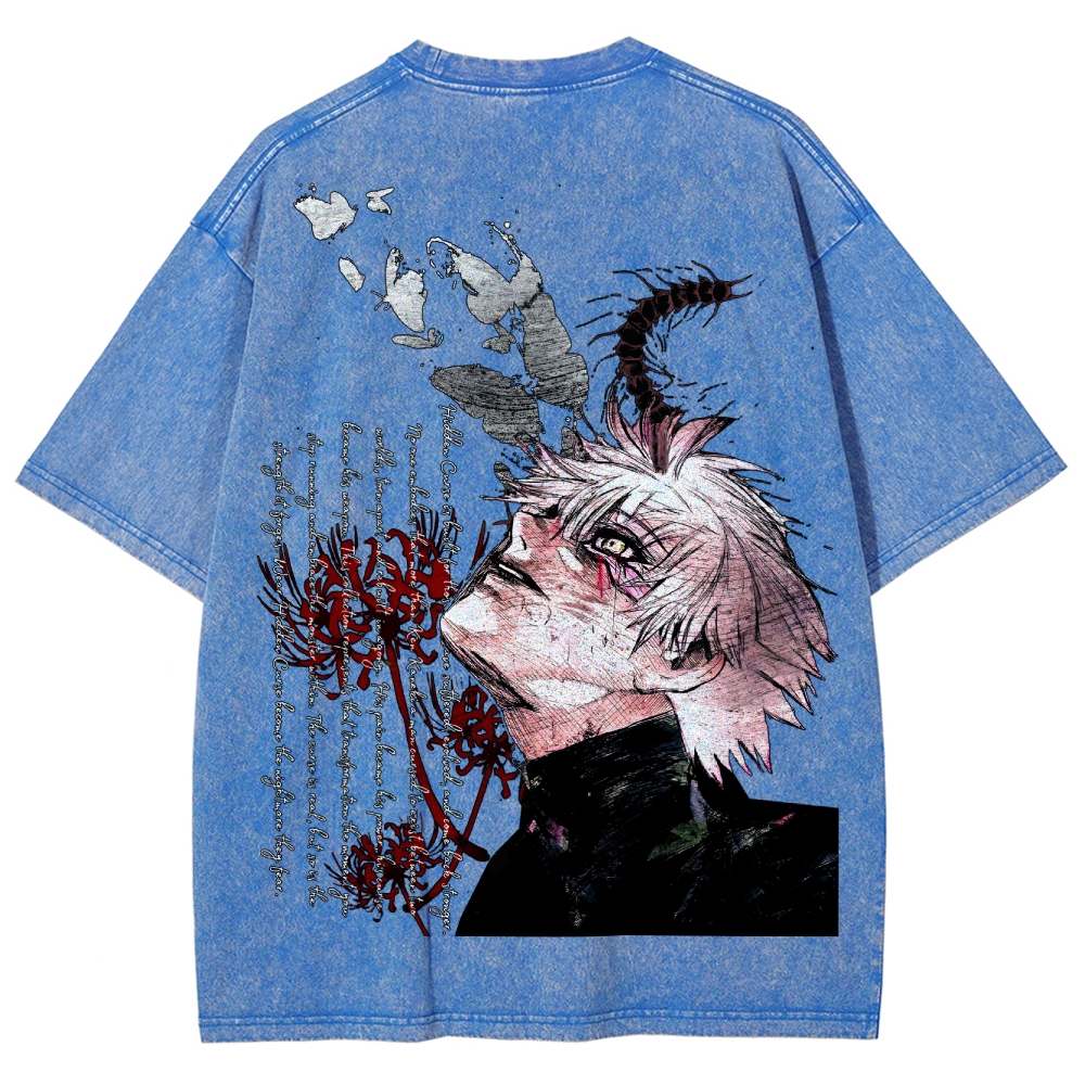 Tokyo Ghoul Unisex Fit Washed T-Shirt 2505002567