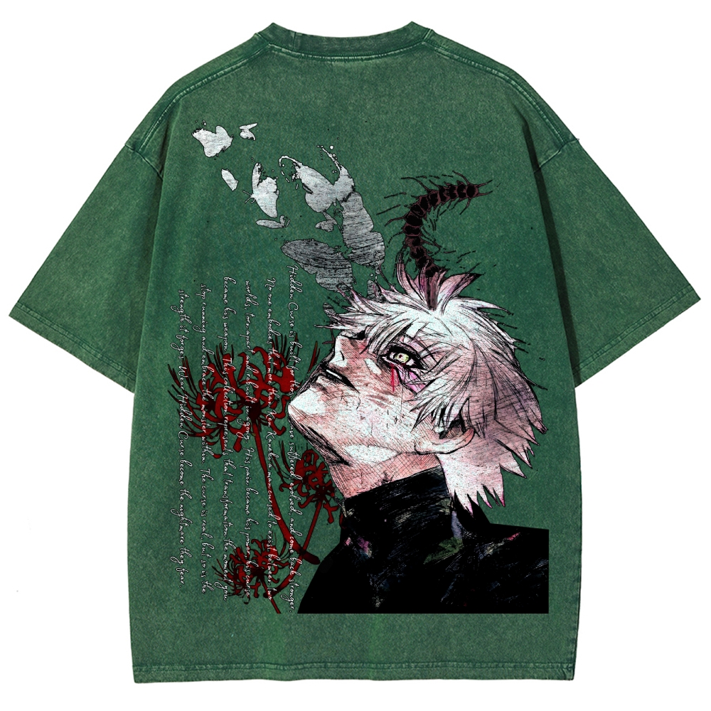 Tokyo Ghoul Unisex Fit Washed T-Shirt 2505002567