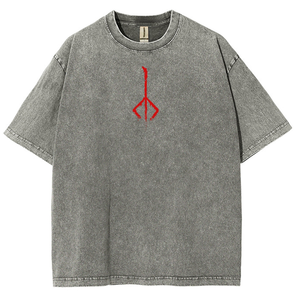 Blood borne Unisex Fit Washed T-Shirt 2505003187