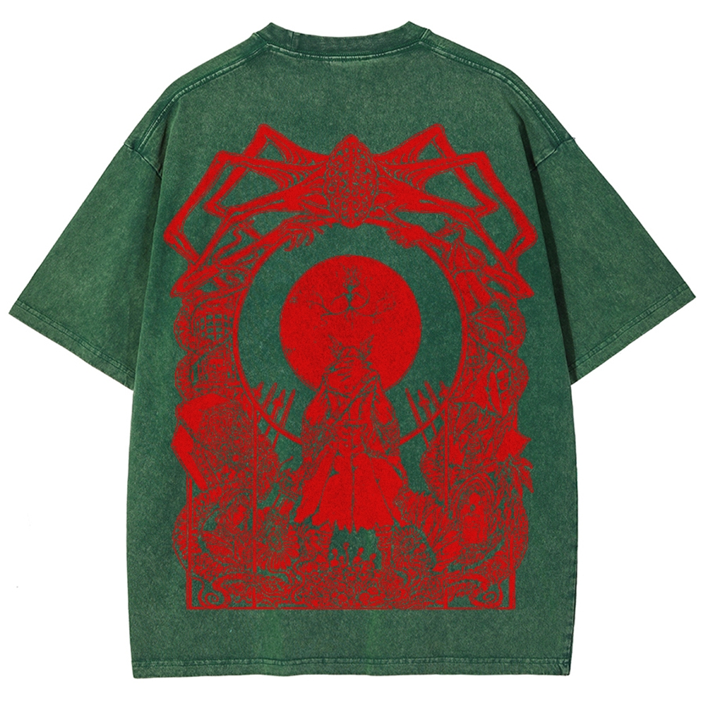 Blood borne Unisex Fit Washed T-Shirt 2505003187