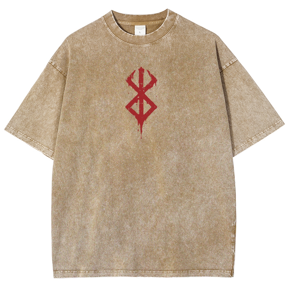 Blood borne Unisex Fit Washed T-Shirt 2505003196